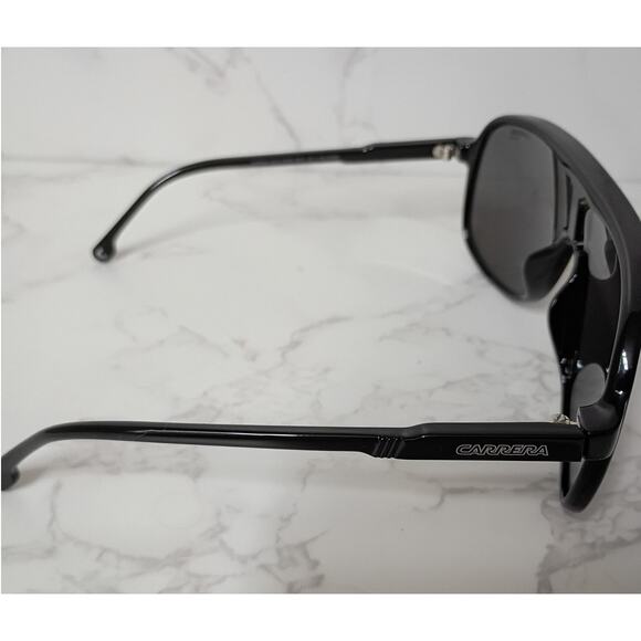 CARRERA Black / Grey Unisex Polarized Sunglasses - NEW - Picture 3 of 7